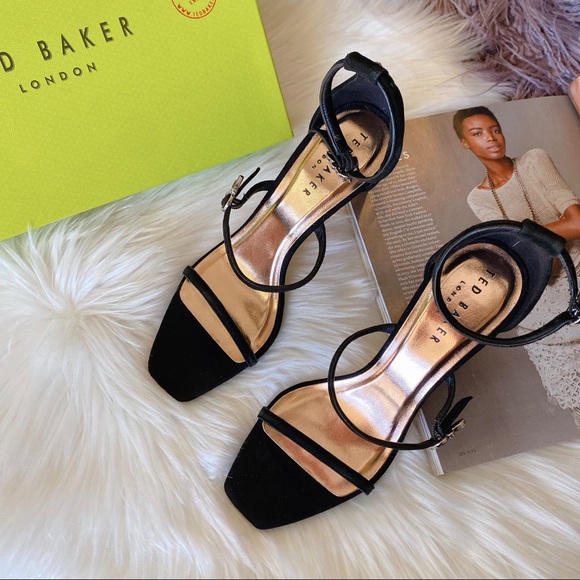 Ted Baker Lanoraa Triple Strap Sandal - Black - Picture 7 of 12